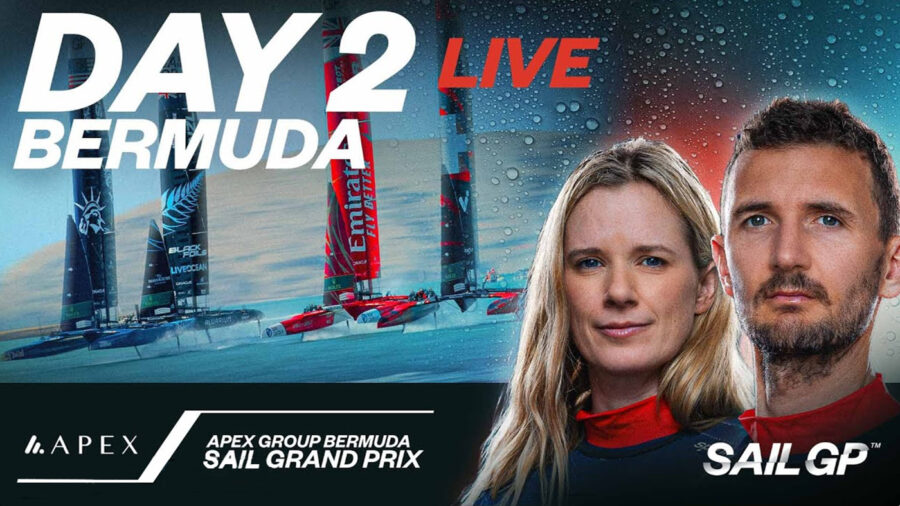 SailGP Bermuda 2024 – Élő közvetítés a vasárnapi két selejtezőfutamról és a döntőről