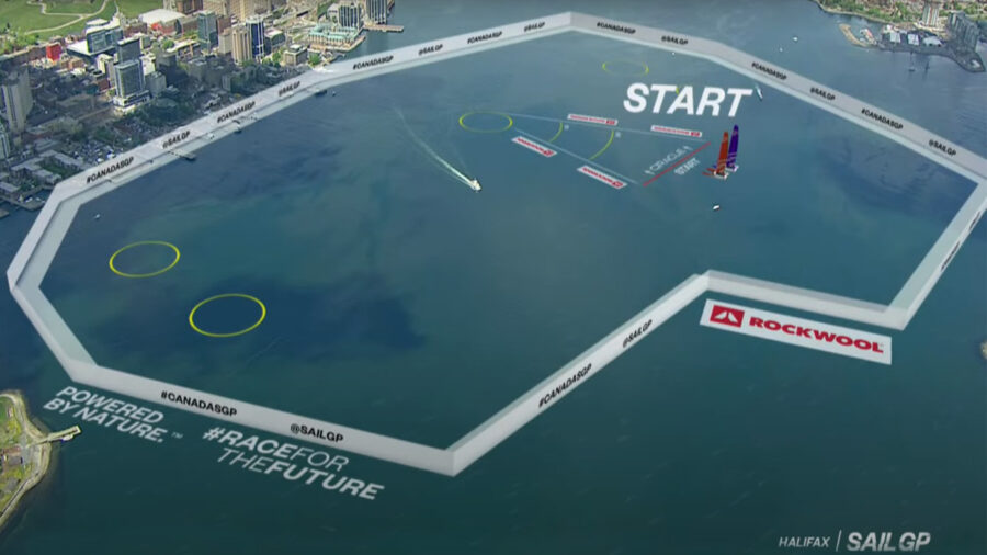 SailGP Halifax 2024 – Három futam leopárdmintás pályán – Este élő közvetítés a második versenynapról