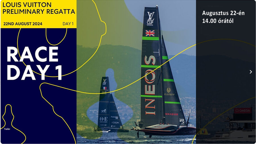 America's Cup - A kihívók selejtezőjének előversenye kezdődik ma 14 órakor