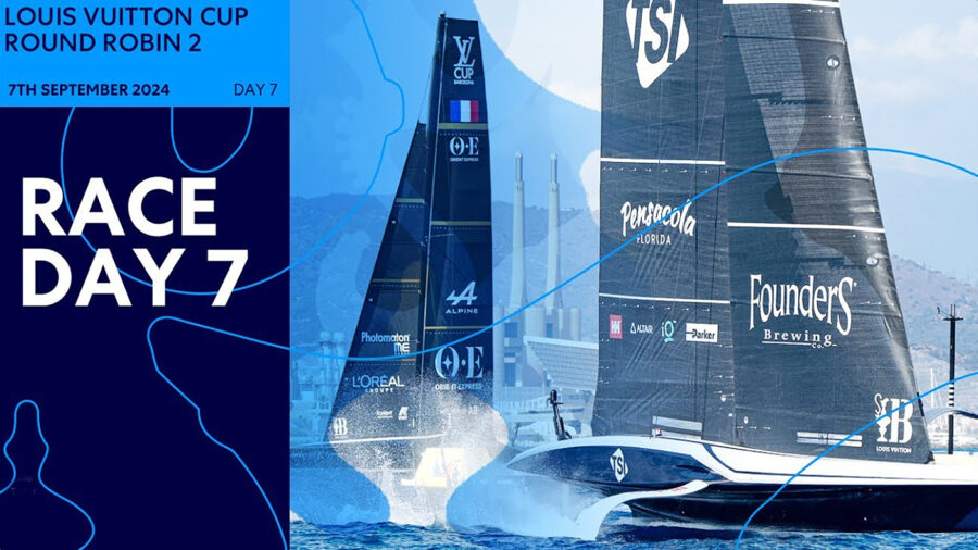 37. America's Cup – Louis Vuitton Kupa 7. versenynap – Élő közvetítés 14 órától