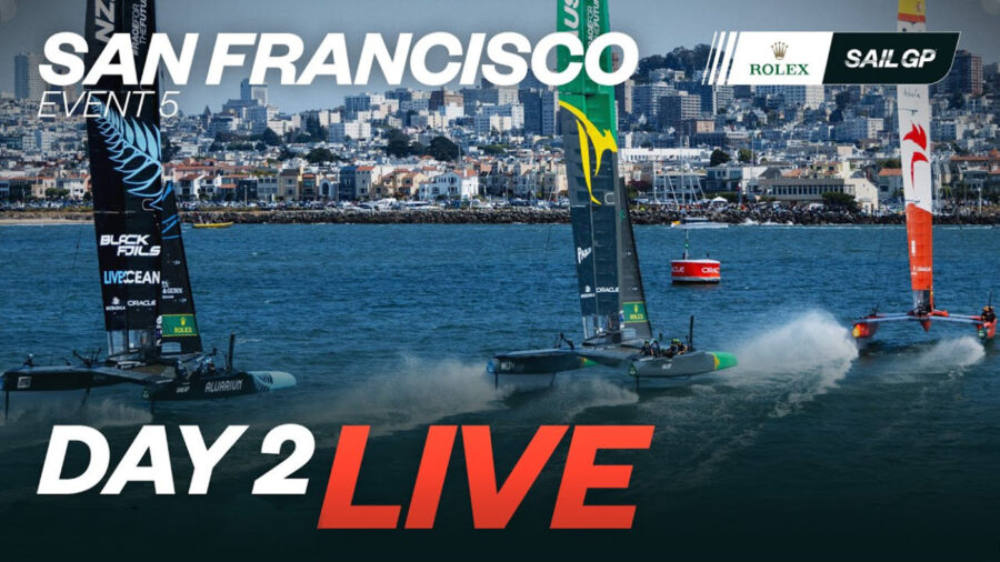 SailGP 2025 San Francisco – Élő közvetítés a vasárnapi futamokról este 10.30-kor