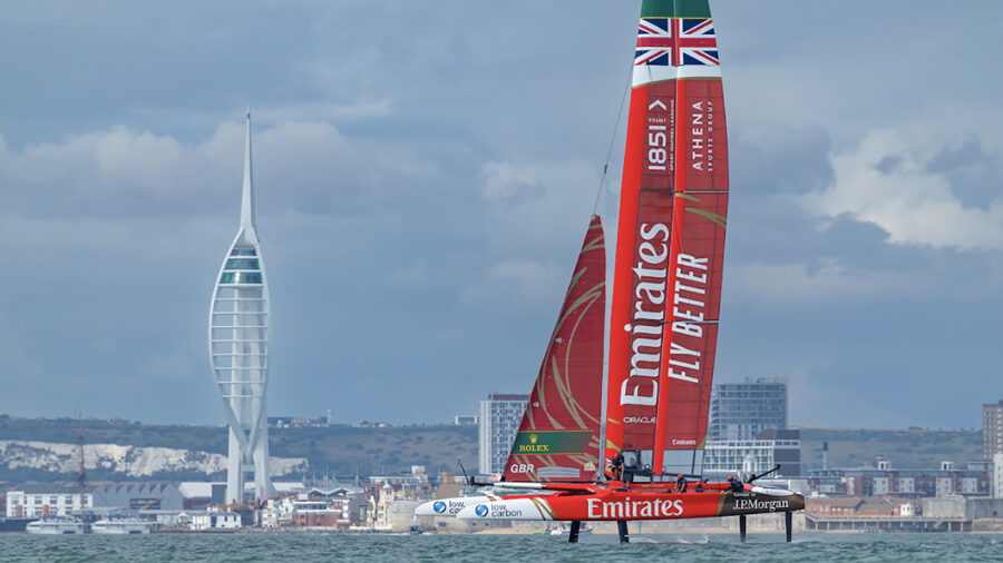 SailGP 2025 - Portsmouth - Zivatarveszélyes idő várható a rajtnál - Élő közvetítés 17 órától