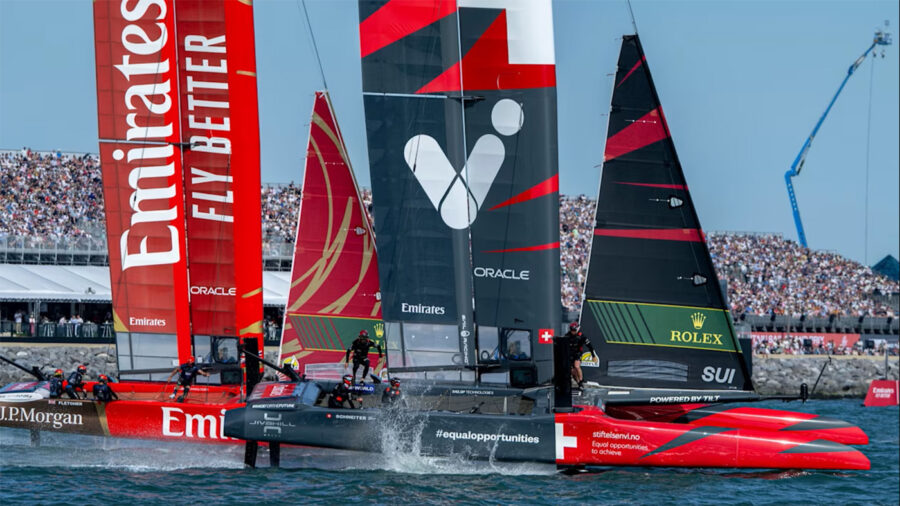 SailGP 2025 Portsmouth - Az első nap a vastagon a briteké lett - Élő közvetítés a mai futamokról 17 órától
