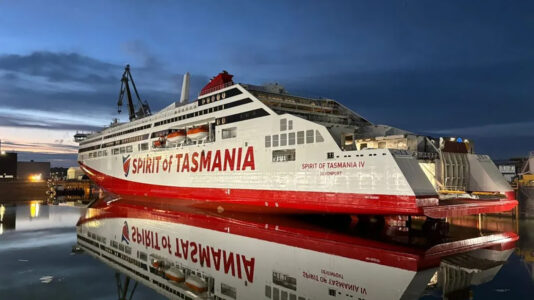 Október 31-én kezdi az utasforgalmat a Spirit of Tasmania két új hajója